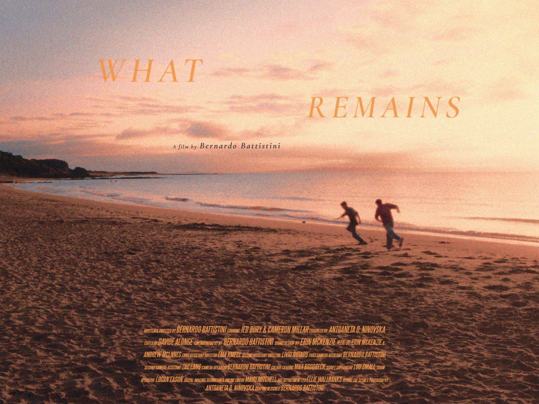 What Remains, the poster
